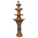 Mexican Talavera Fountain Gloria Yellow